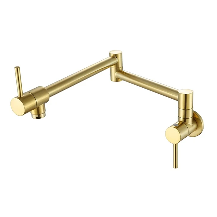 Faucet Filler Pota Óir Scuabtha